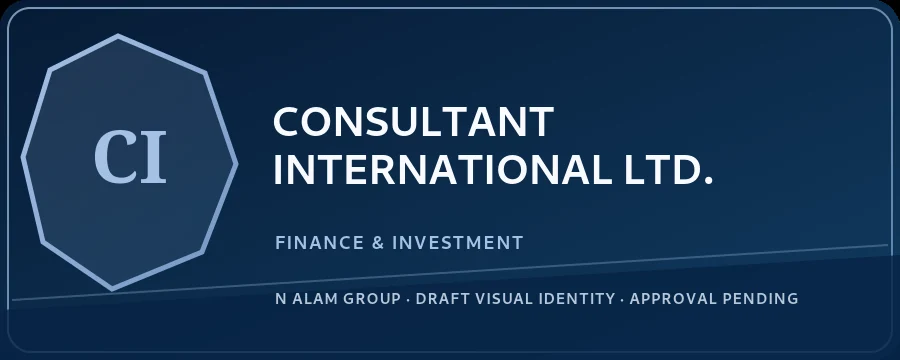 CONSULTANT INTERNATIONAL LTD. draft identity concept