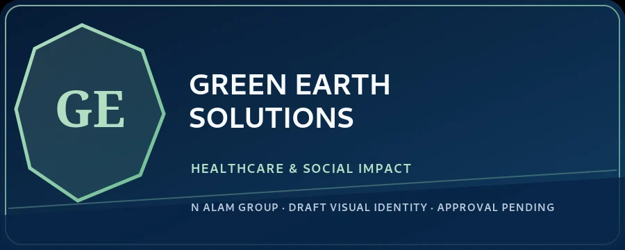 GREEN EARTH SOLUTIONS draft identity concept