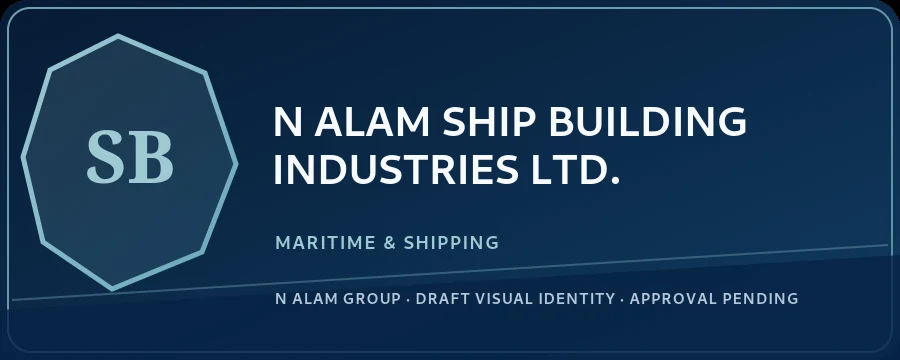 N ALAM SHIP BUILDING INDUSTRIES LTD. draft identity concept